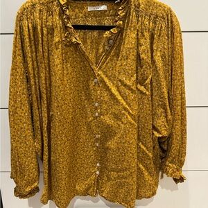 Doen Rose Top Floral Print